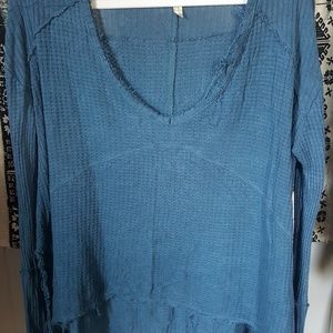 Boho long sleeve top
